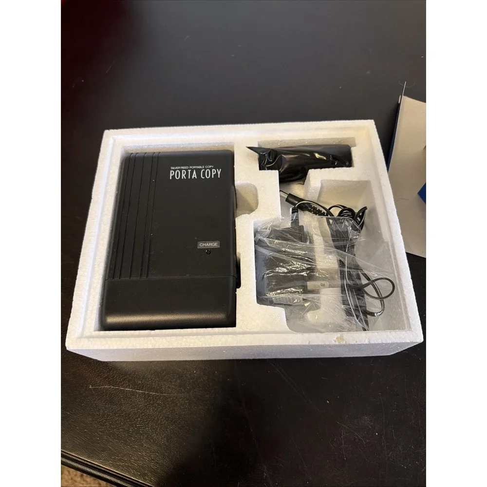 Brand New Silver Reed Porta Copy Hand Held Portable Rechargeable Copier